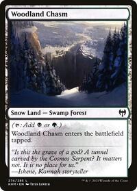 Woodland Chasm, Kaldheim