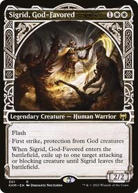 Sigrid, God-Favored (Showcase), Kaldheim