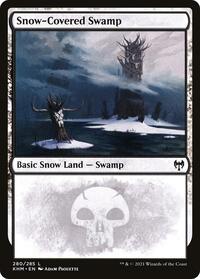 Snow-Covered Swamp (280), Kaldheim