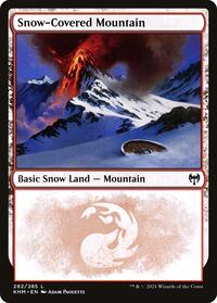 Snow-Covered Mountain (282), Kaldheim