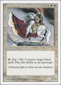 Order of the Sacred Torch, Fifth Edition