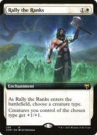 Rally the Ranks (Extended Art), Kaldheim