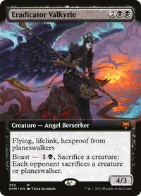 Eradicator Valkyrie (Extended Art), Kaldheim