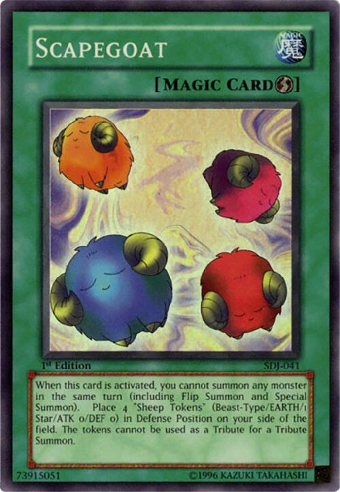 Scapegoat, 1st-edition, front