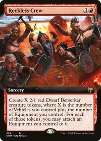 Reckless Crew (Extended Art), Kaldheim