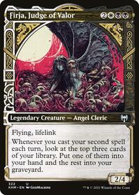 Firja, Judge of Valor (Showcase), Kaldheim