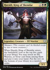 Harald, King of Skemfar, Kaldheim