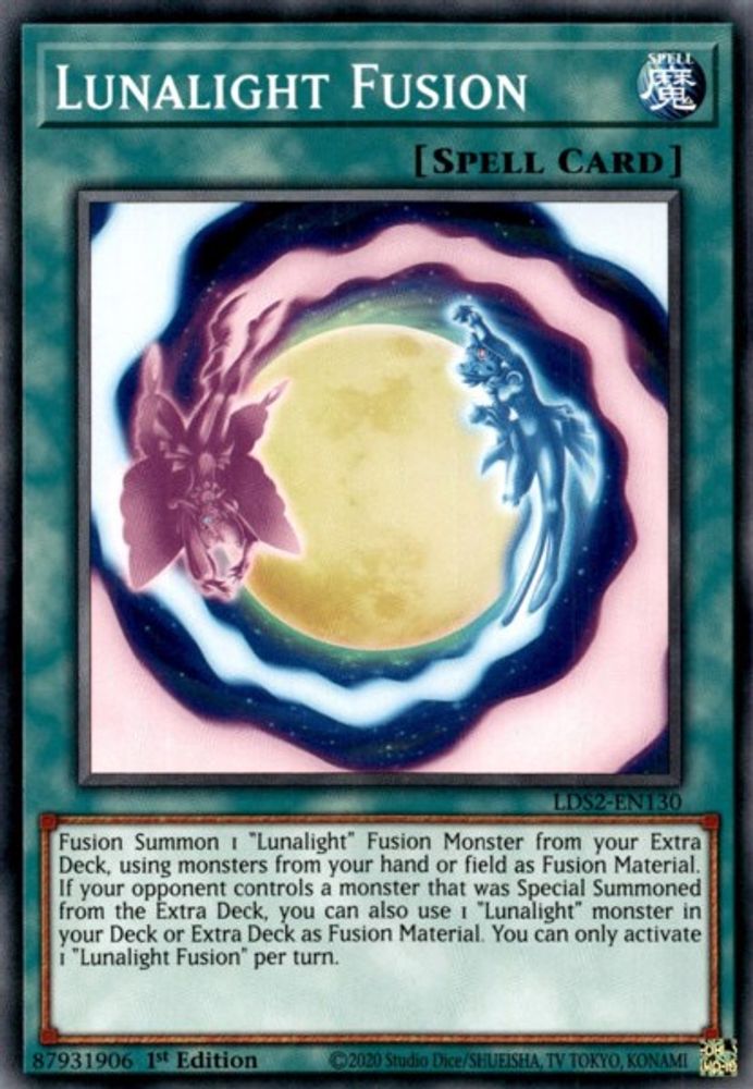 Lunalight Fusion, 1st-edition, front