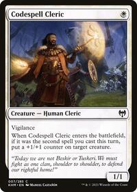 Codespell Cleric, Kaldheim