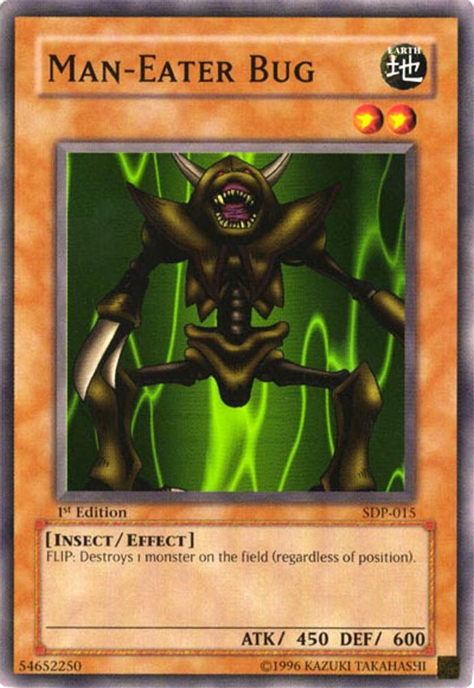 Man-Eater Bug, 1st-edition, front