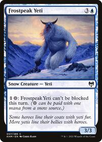 Frostpeak Yeti, Kaldheim