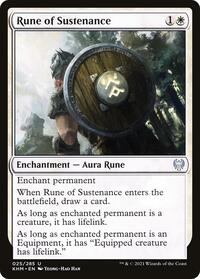 Rune of Sustenance, Kaldheim