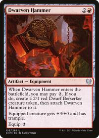 Dwarven Hammer, Kaldheim