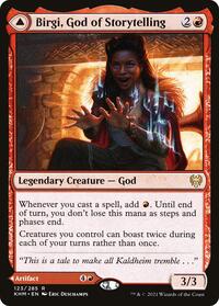 Birgi, God of Storytelling, Kaldheim