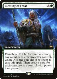 Blessing of Frost (Extended Art), Kaldheim