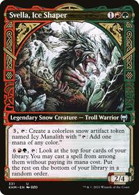 Svella, Ice Shaper (Showcase), Kaldheim
