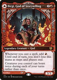 Birgi, God of Storytelling (Showcase), Kaldheim