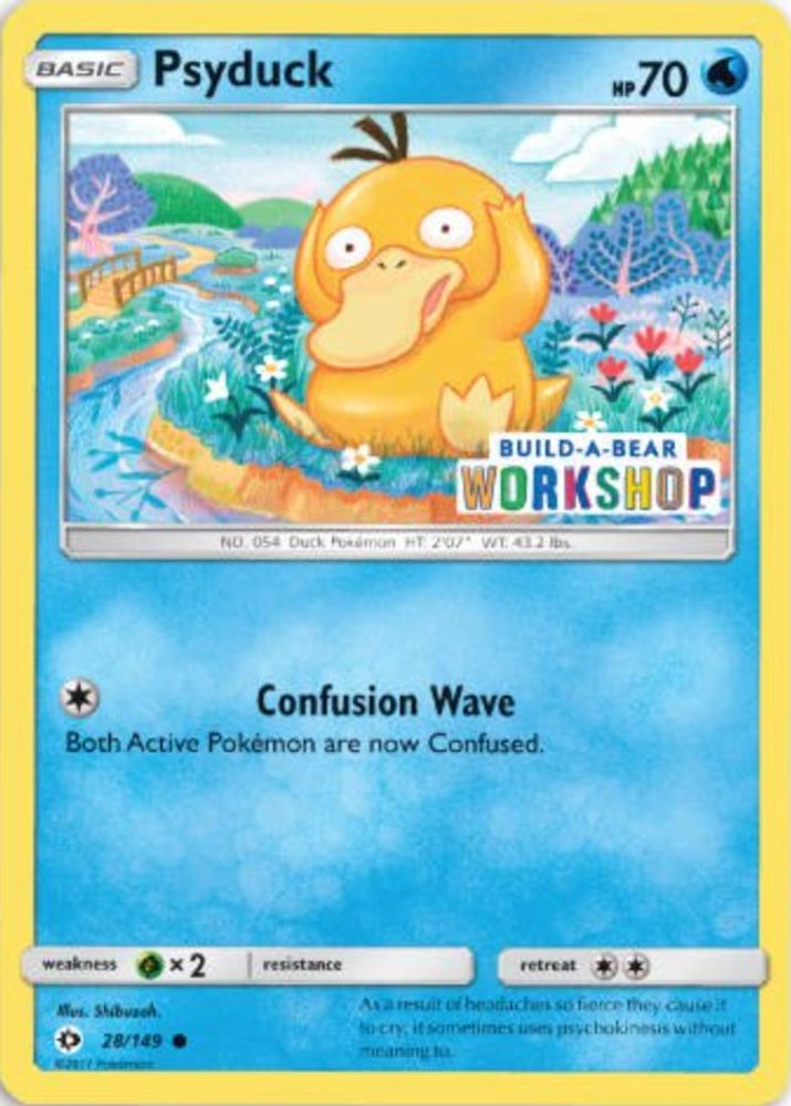 Psyduck - 28/149 (Build-A-Bear Workshop Exclusive)