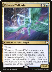 Ethereal Valkyrie, Commander: Kaldheim