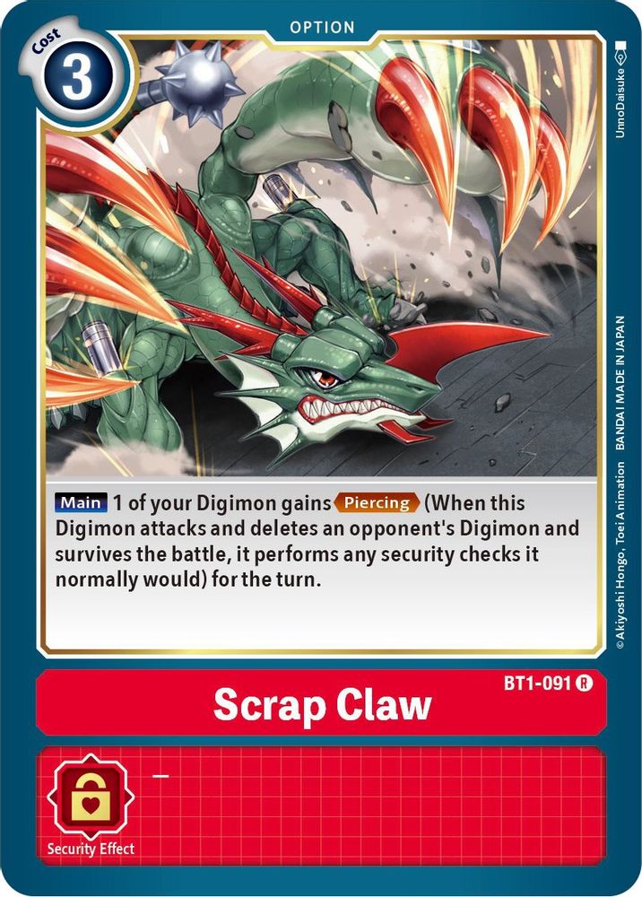Scrap Claw, Standard, front