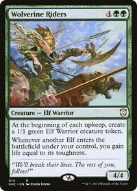 Wolverine Riders, Commander: Kaldheim