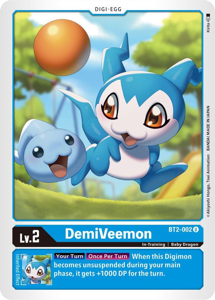 DemiVeemon - BT2-002, Standard, front