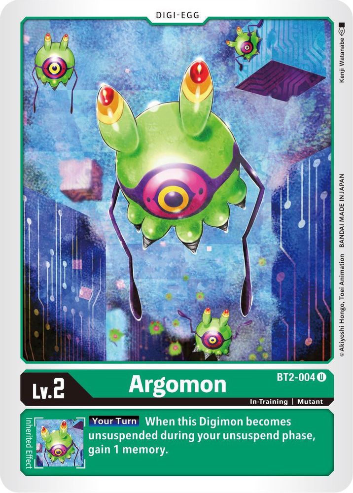 Argomon - BT2-004, Standard, front