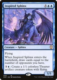 Inspired Sphinx, Commander: Kaldheim