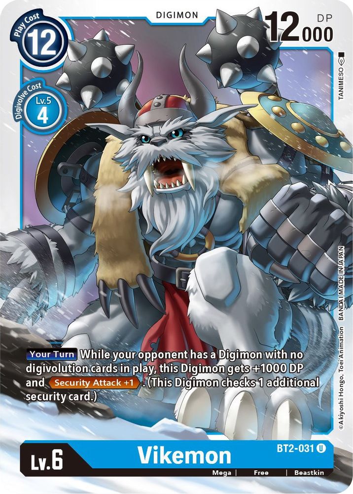Vikemon, Standard, front