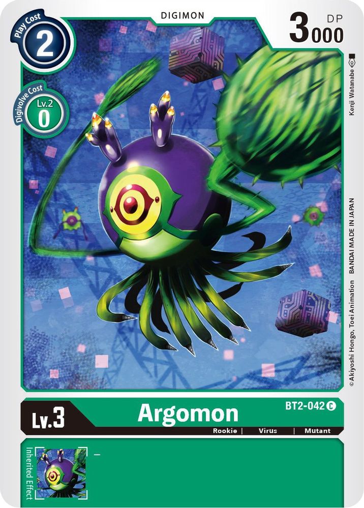 Argomon - BT2-042, Standard, front
