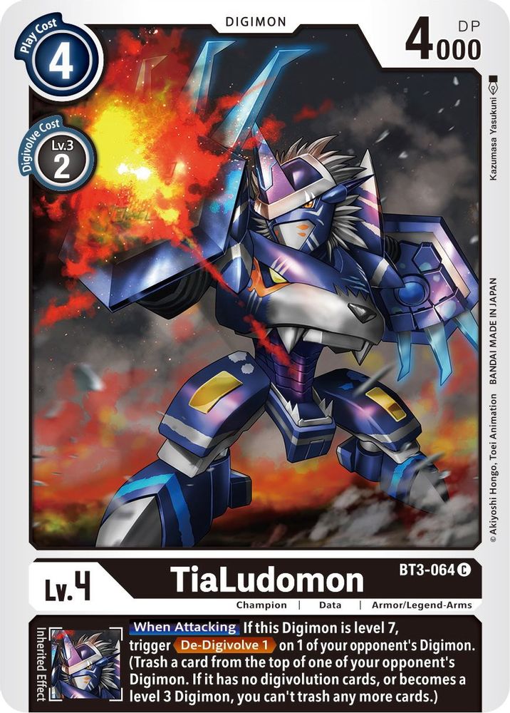 TiaLudomon, Standard, front