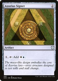 Azorius Signet, Commander: Kaldheim