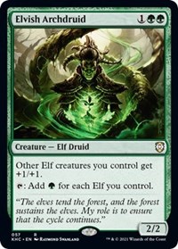 Elvish Archdruid, Commander: Kaldheim