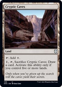 Cryptic Caves, Commander: Kaldheim