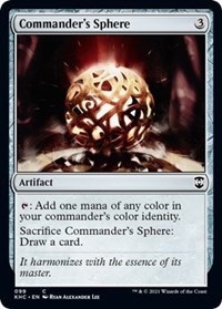 Commander's Sphere, Commander: Kaldheim