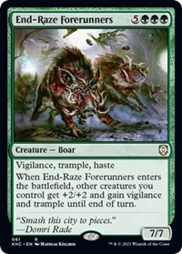 End-Raze Forerunners, Commander: Kaldheim