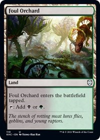 Foul Orchard, Commander: Kaldheim