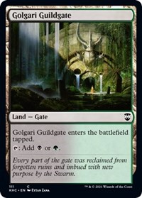 Golgari Guildgate, Commander: Kaldheim
