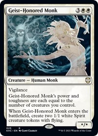 Geist-Honored Monk, Commander: Kaldheim