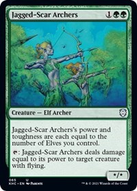 Jagged-Scar Archers, Commander: Kaldheim