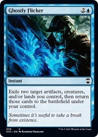 Ghostly Flicker, Commander: Kaldheim