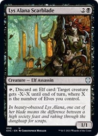 Lys Alana Scarblade, Commander: Kaldheim