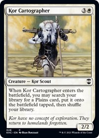 Kor Cartographer, Commander: Kaldheim