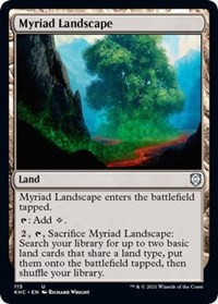 Myriad Landscape, Commander: Kaldheim