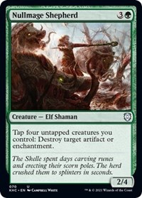 Nullmage Shepherd, Commander: Kaldheim