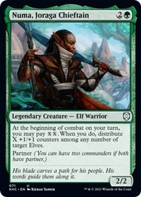 Numa, Joraga Chieftain, Commander: Kaldheim