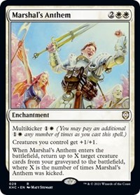 Marshal's Anthem, Commander: Kaldheim