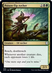Poison-Tip Archer, Commander: Kaldheim