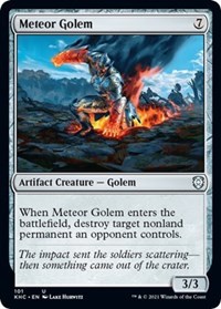 Meteor Golem, Commander: Kaldheim