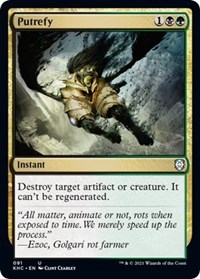 Putrefy, Commander: Kaldheim